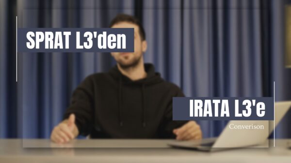 SPRAT dan IRATA'ya geçmek.